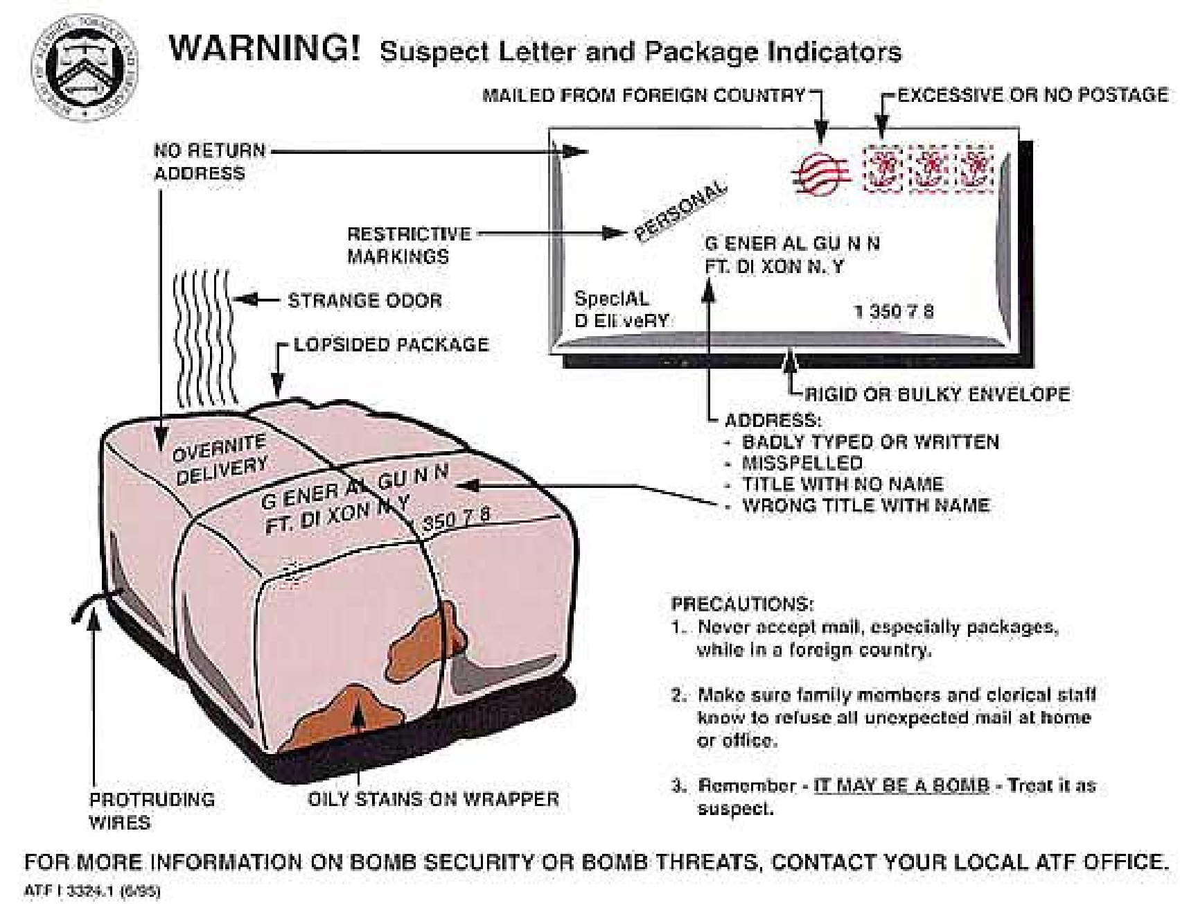 suspicious package handling suspicious package handling