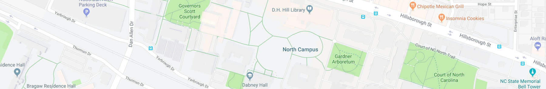 Map view of the brickyard