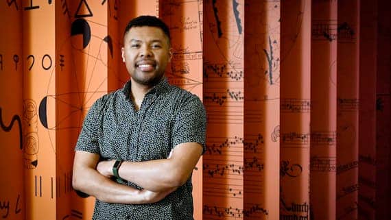 Since joining the Wolfpack in 2019 as an NC State University Libraries fellow, Victor Betts has committed his time to discovering and elevating the unheard histories of the Asian and Asian American members of the Wolfpack.