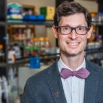 Nathan Crook, assistant professor of chemical and biomolecular engineering, is discovering how Earth’s simplest life forms might unlock solutions to complex problems like antibiotic-resistant infections, plastic pollution and climate change.