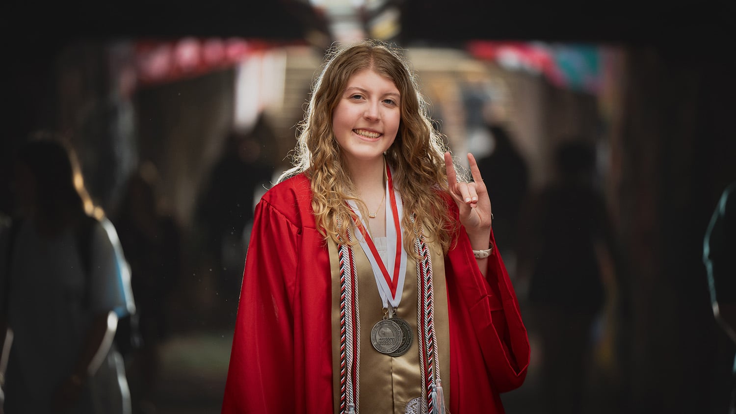 Amanda Baright, a statistics student graduating this spring.