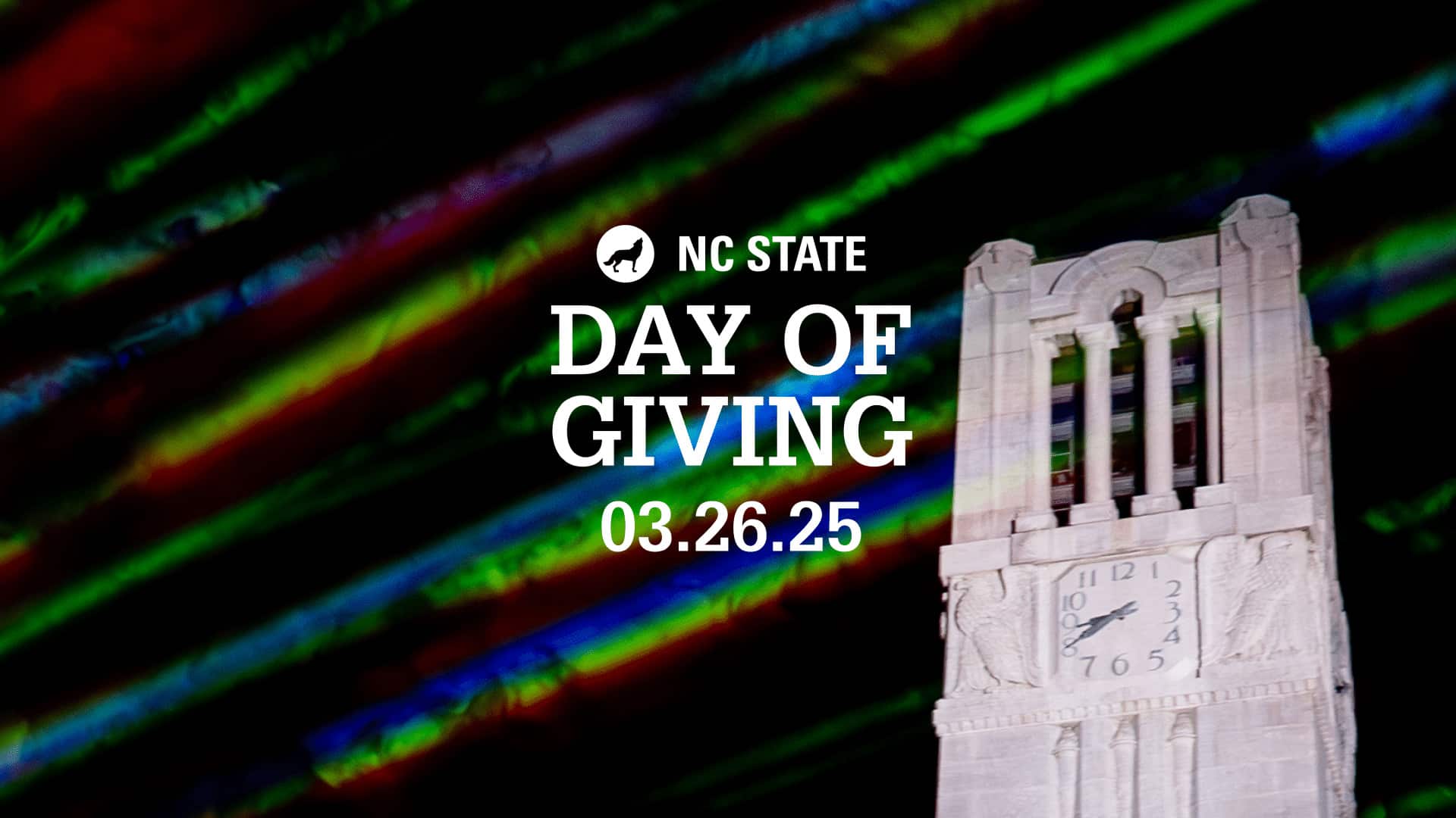 NC&#160;State's Day of Giving takes place March 26, 2025.