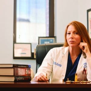 Dr. Ashley Hink, a Humanities and Social Sciences alumna.